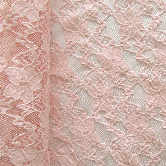 Premium Delicate Floral Pattern Lace Fabric