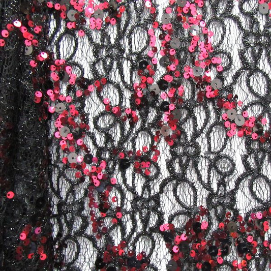 Premium Delicate Floral Pattern Lace Fabric