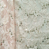 Premium Delicate Floral Pattern Lace Fabric