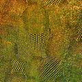 Holographic Square Dots Ball Pattern Spandex Fabric