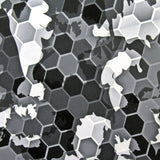 Honeycomb Geometric Pattern Cotton Fabric