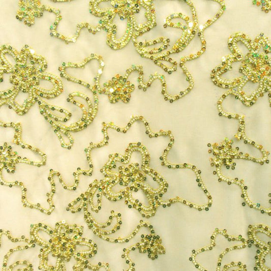 Sequins on Mesh