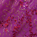 Sequins on Mesh