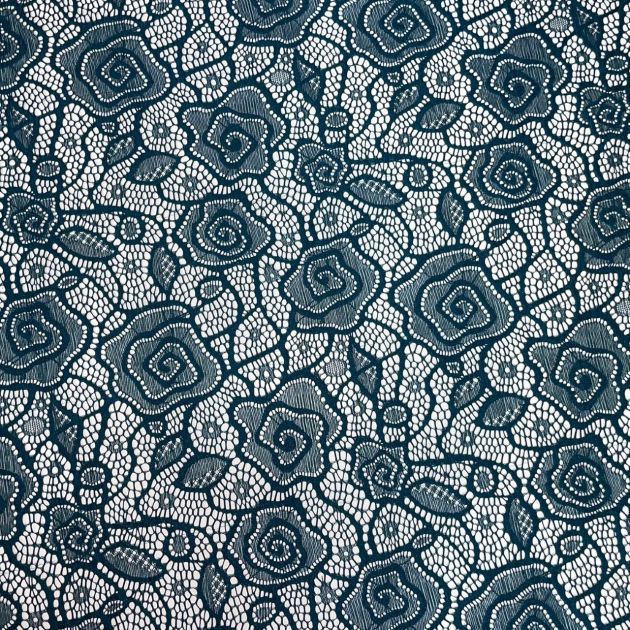 Premium Floral Embroidered Lace Fabric