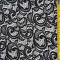 Stretch Paisley Lace Fabric - LG50163