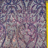 Floral Mesh Sequin