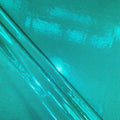 Metallic Laser Foil Dots Spandex Fabric