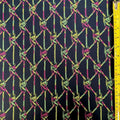 Rhombus Rhombus Shape Print Spandex Fabric
