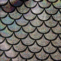 Holographic Mermaid Scale Spandex Fabric