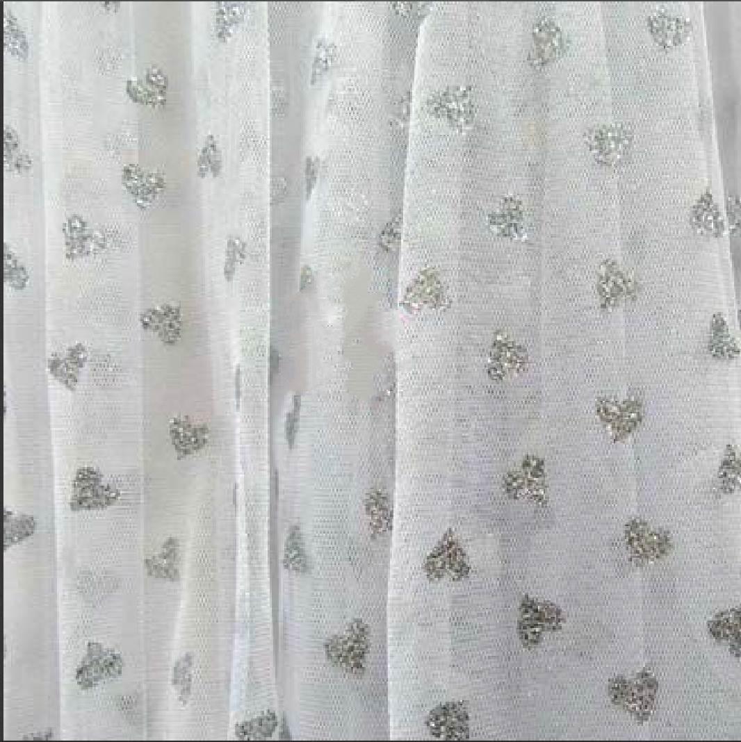 Premium Glitter Mesh Fabric for Apparel and Decor