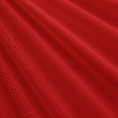 Brick Red Solid Nylon Mesh Fabric (Sheer Mesh)