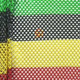 Cabaret Big Hole Net Fabrics - Rasta