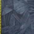 Denim Look Print Spandex Fabric