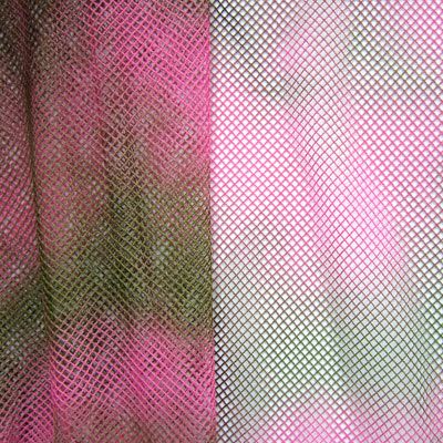 Tie Dye Big Hole Fishnet Fabric