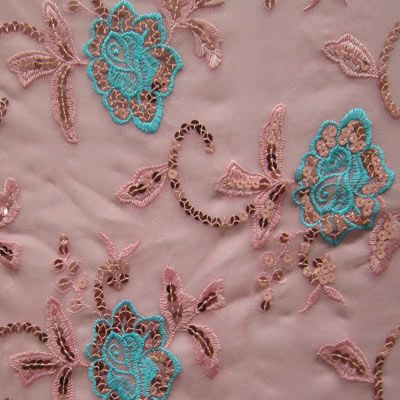 Premium Embroidered Fancy Mesh Fabric Collection