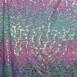 Holographic Ombre Web Pattern Spandex Fabric