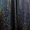 Solid Color Holographic Shattered Glass Spandex Fabric