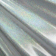 Holographic Foil Dot Stretch Spandex Fabric