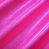 Holographic Foil Dot Stretch Spandex Fabric