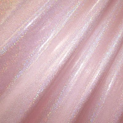 Holographic Mini Dots Spandex Fabrics