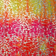 Holographic Ombre Web Pattern Spandex Fabric