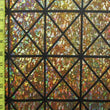 Holographic Square Pattern Spandex Fabric - Shattered Glass Design