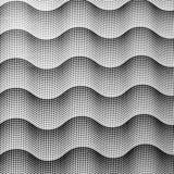 Holographic Wave Pattern Spandex Fabric