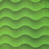 Holographic Wave Pattern Spandex Fabric