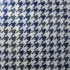 Holographic Houndstooth Spandex Fabric