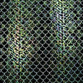 Holographic Fish Scale Spandex Fabric