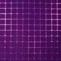 Checker Stretch Cotton Blend Fabric - 95% Cotton 5% Spandex - Breathable Mid-Weight Textile