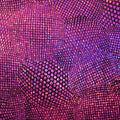 Holographic Square Dots Ball Pattern Spandex Fabric