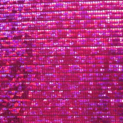 Holographic Panel Square Pattern Spandex Fabric