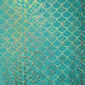 Holographic Fish Scale Spandex Fabric