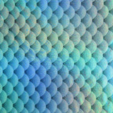 Holographic Fish Scale Spandex Fabric