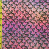 Holographic Fish Scale Spandex Fabric