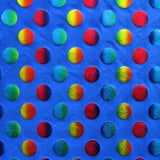 Metallic Rainbow Dots Collection: Shimmering Fabric Assortment