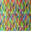Holographic Fish Scale Spandex Fabric