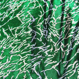 Holographic Scribble Spandex Fabric