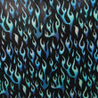 Flames Graphic Print Cotton T-Shirt