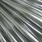 Metallic Laser Foil Dots Spandex Fabric