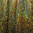 Solid Color Holographic Shattered Glass Spandex Fabric