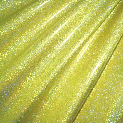 Holographic Mini Dots Spandex Fabrics