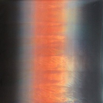 Holographic Ombre Pattern Spandex Fabric - Mirror Foil Finish
