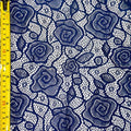 Premium Floral Embroidered Lace Fabric