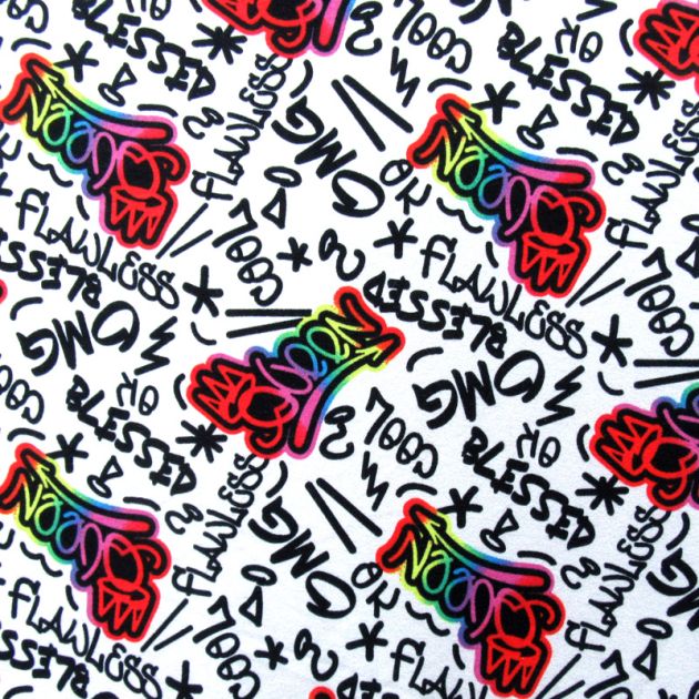 Premium Printed ITY Fabric