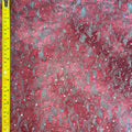 Premium Embroidered Glitter Lace Fabric with Intricate Floral Detailing