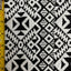 Aztec Print Ruffle Detail Blouse
