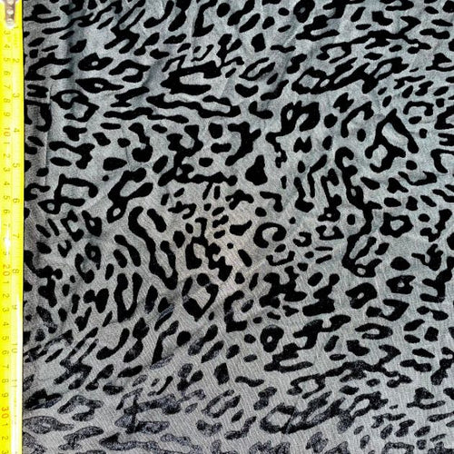 Burnout Velvet Leopard