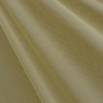 Solid Nylon Mesh Fabric - Khaki Sheer Mesh
